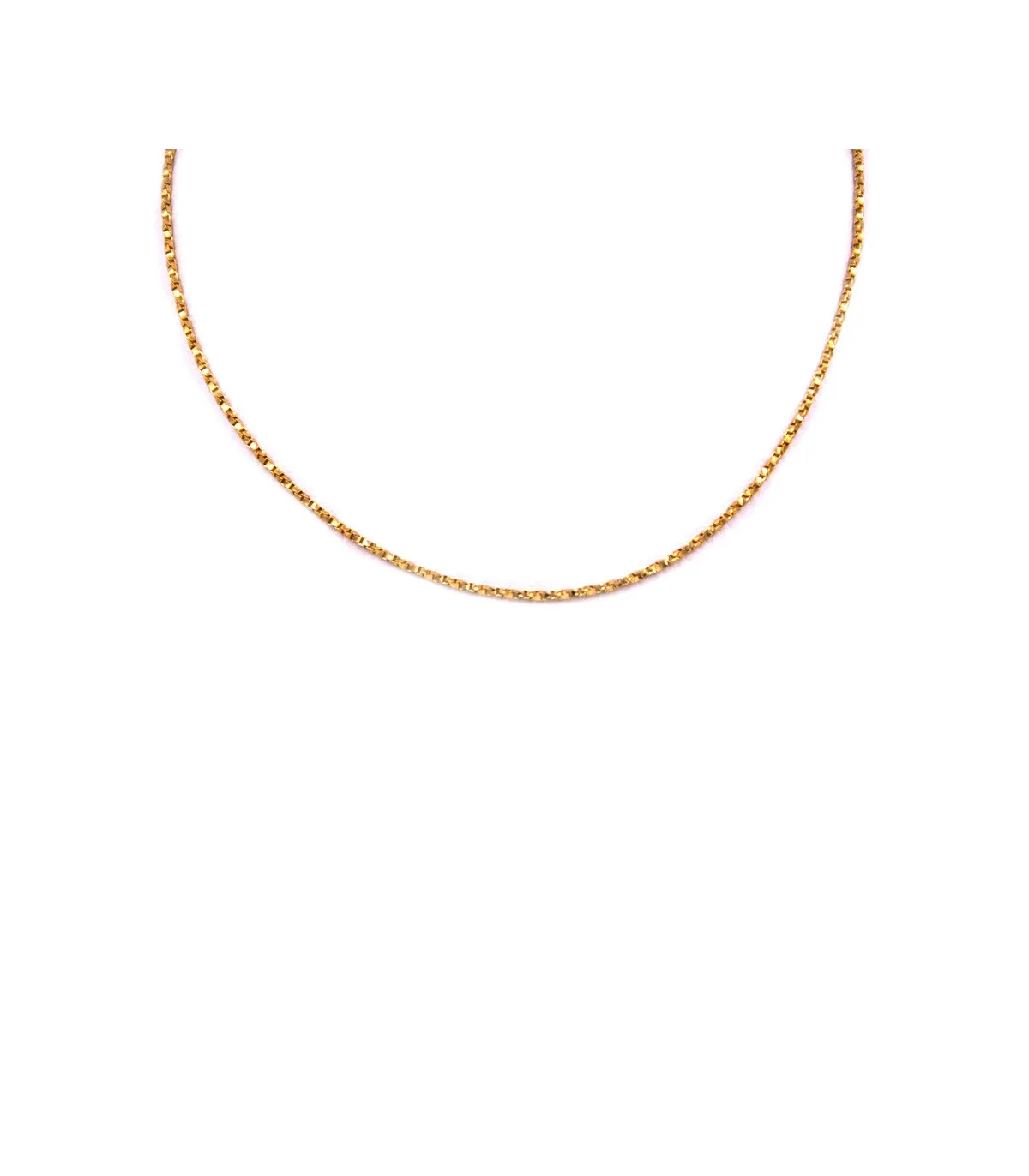 Collana in oro giallo