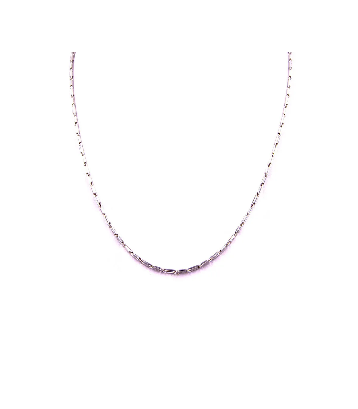 Collana in oro bianco