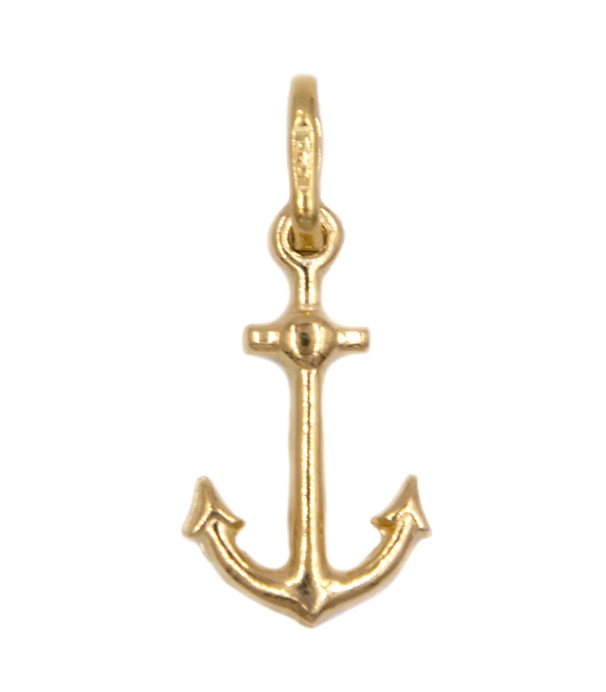 Ciondolo ancora in oro giallo