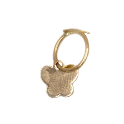 Ciondolo farfalla in oro giallo