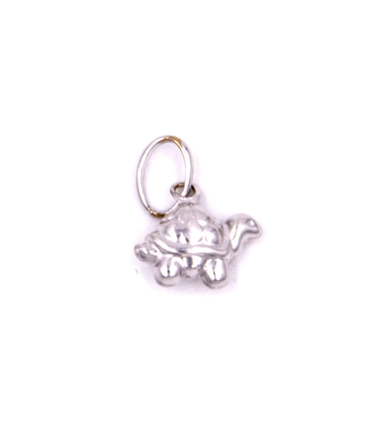 Ciondolo tartaruga in oro bianco