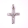 Ciondolo croce in oro bianco