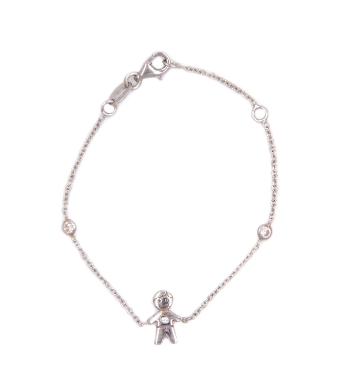 Bracciale da bimbo in oro bianco