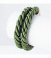Bracciale di corda verde
