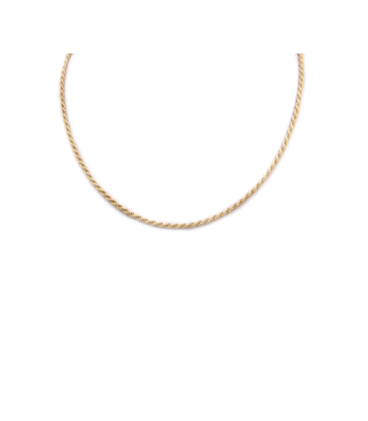 Collana torchon in oro giallo